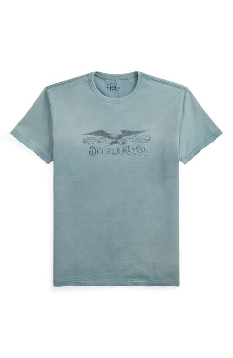 Distressed Jersey Graphic T-Shirt