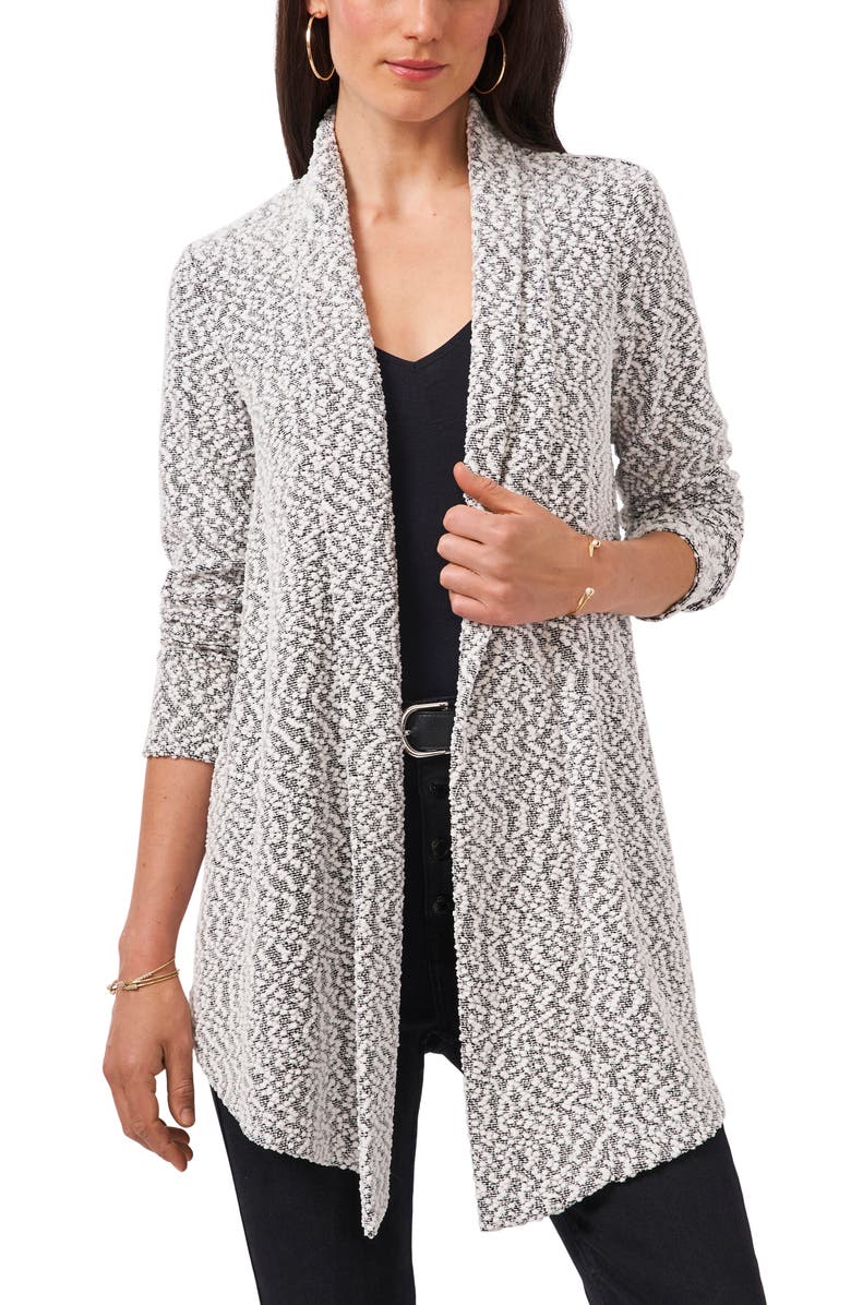 Vince Camuto Open Front Long Cardigan, Main, color, 