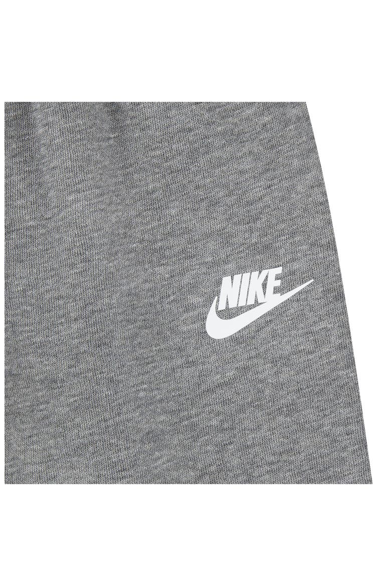 Kids' Futura Block Short Sleeve Shirt & Joggers Set, Alternate, color, DARK GREY HEATHER