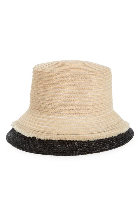 Jonah Straw Bucket Hat