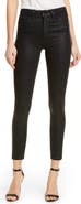L'AGENCE Coated High Waist Skinny Jeans