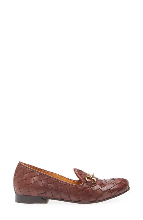 Robert Zur Letti Bit Woven Loafer In Luggage