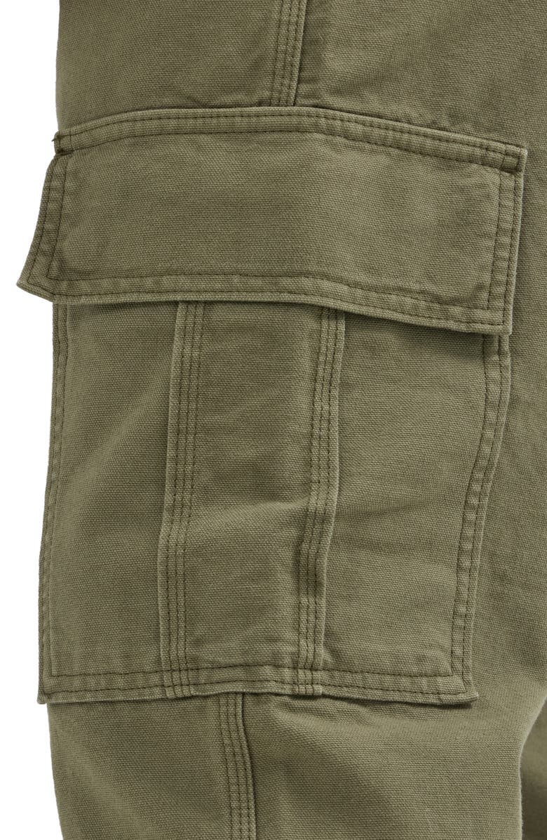 Lee Workwear Loose Canvas Cargo Pants, Alternate, color, Mercantile Green
