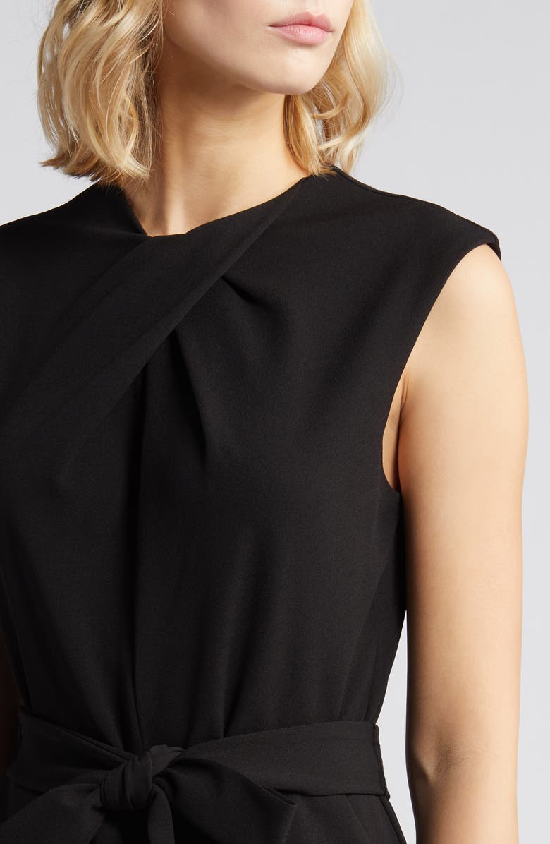 Tahari ASL Twist Neck Sleeveless Jumpsuit, Alternate, color, 