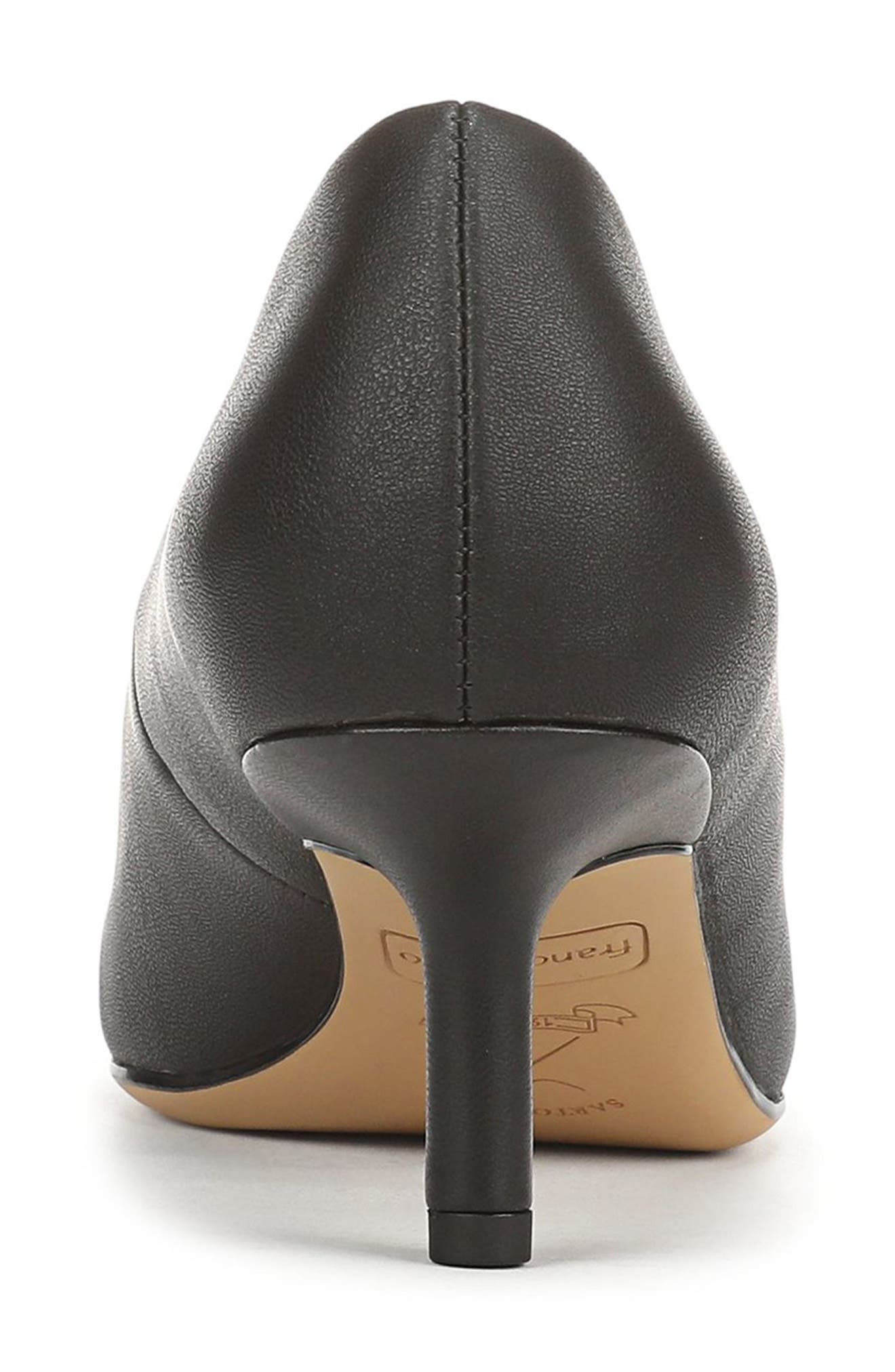 Franco Sarto Linza Square Toe Pump, Alternate, color, Black