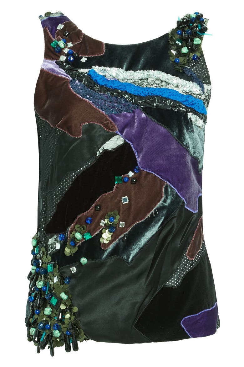 Embellished Tank, Alternate, color, MULTICOLOR