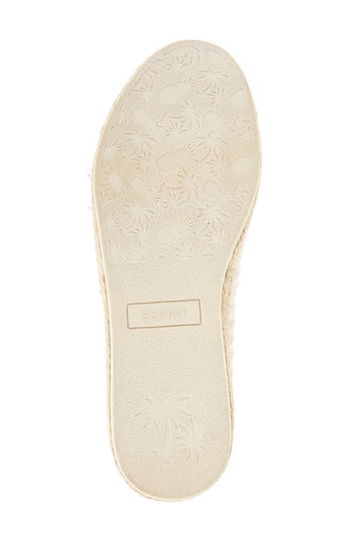 Esprit Naveen Espadrille Sneaker In Natural/light Tan