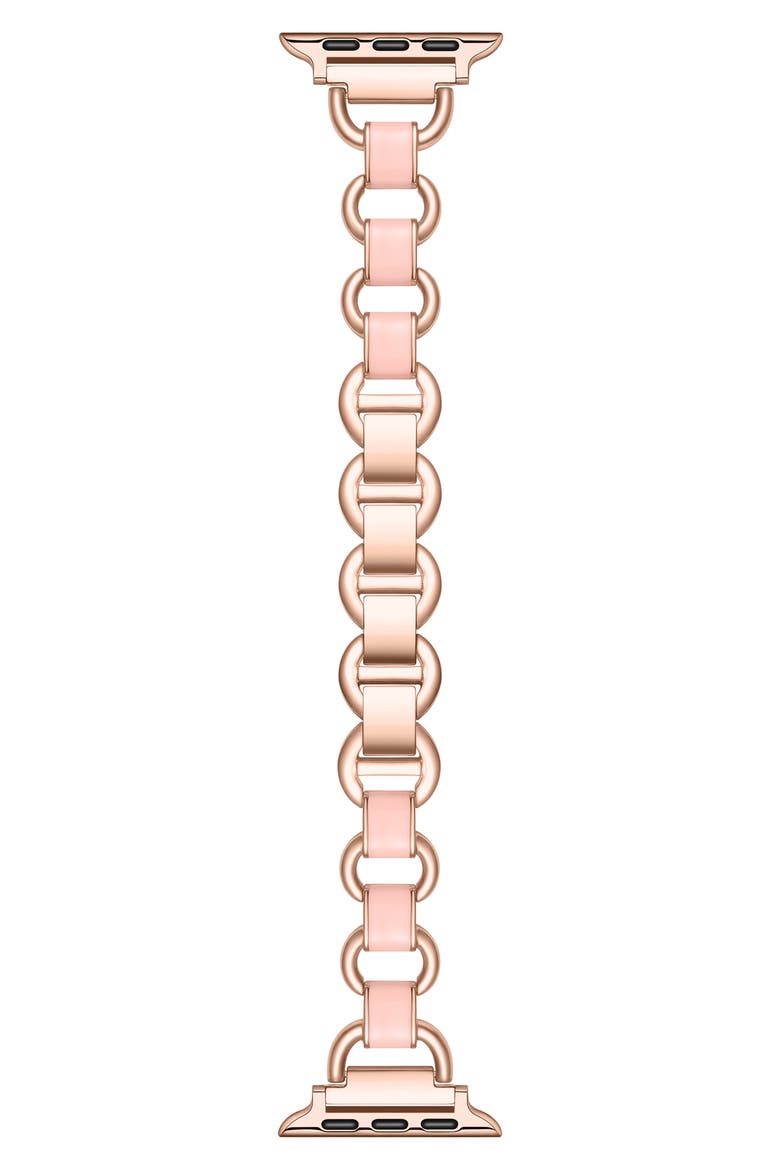 Lottie Apple Watch Watchband, Main, color, ROSE GOLD/ BLUSH