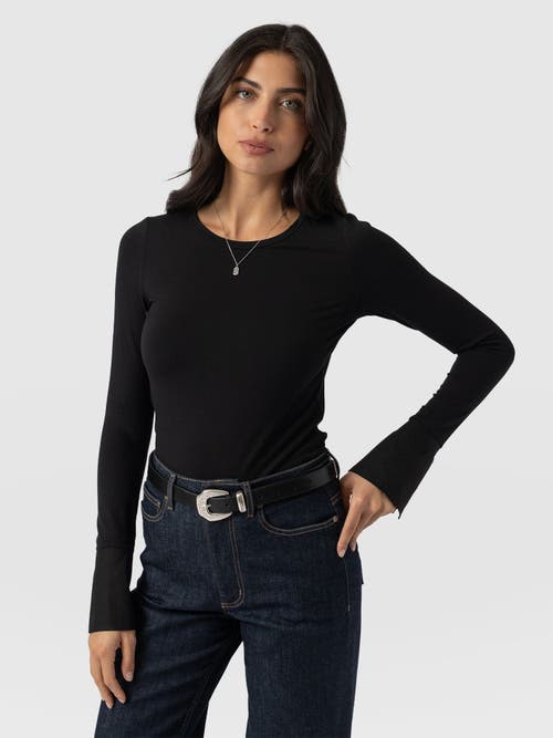 Shop Saint + Sofia Connie Cuff Tee