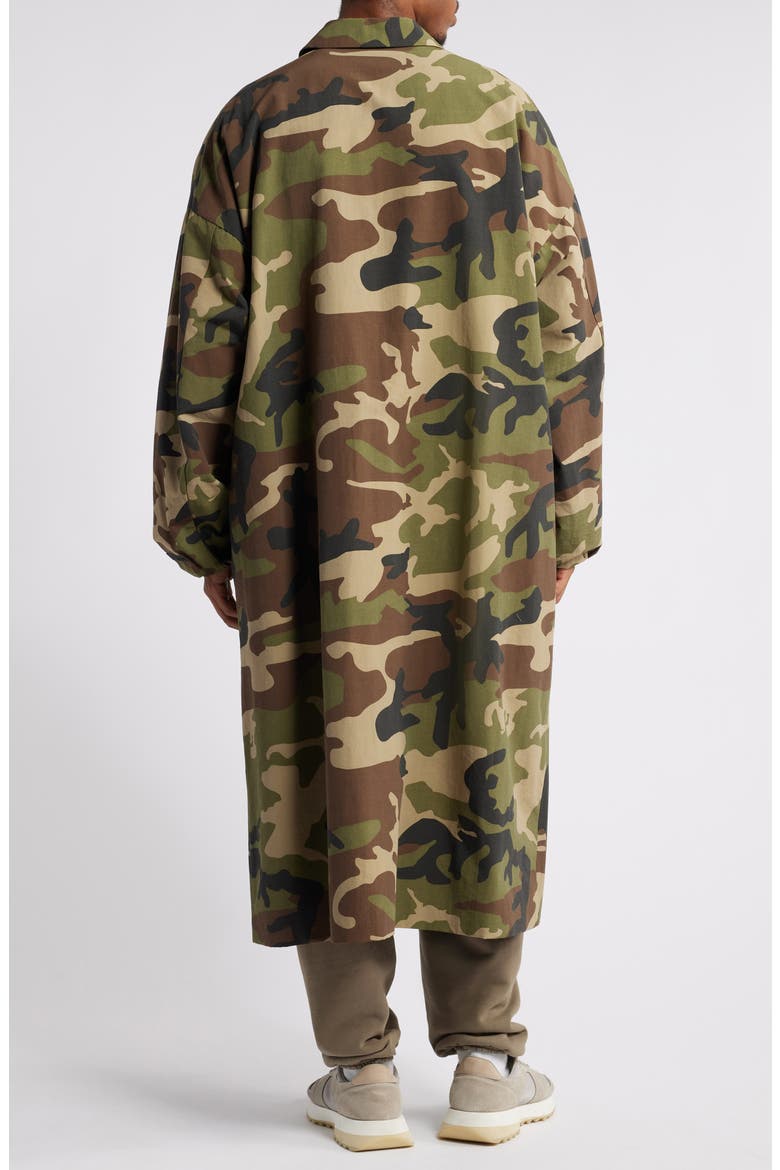 Gender Inclusive Camo Car Coat, Alternate, color, WOODLAND CAMO