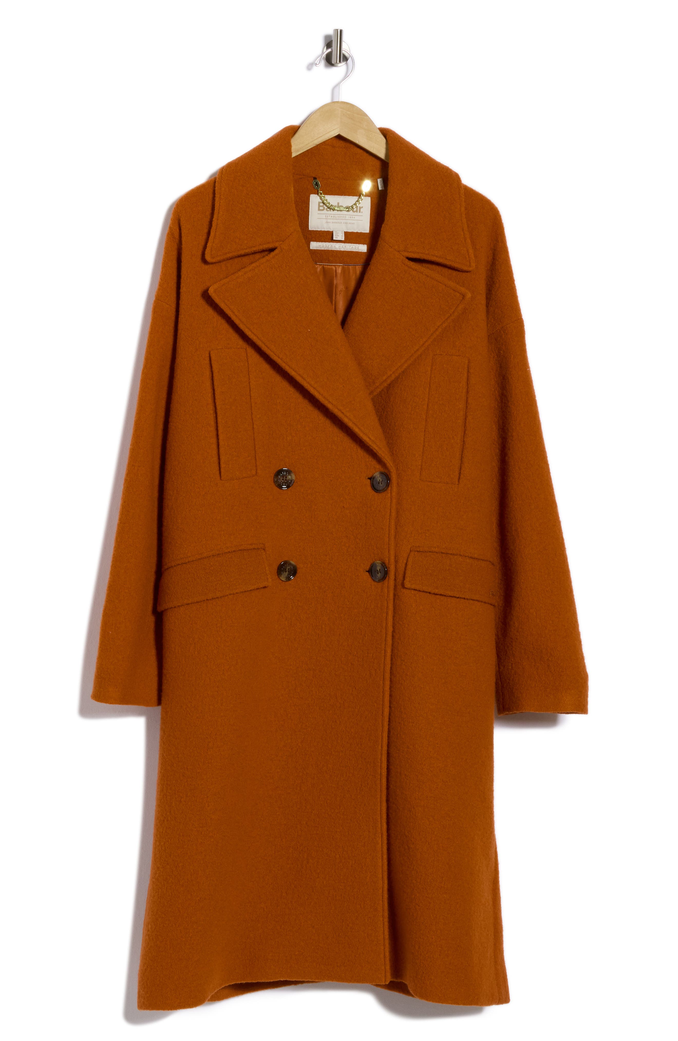 Blyth Double Breasted Wool Coat