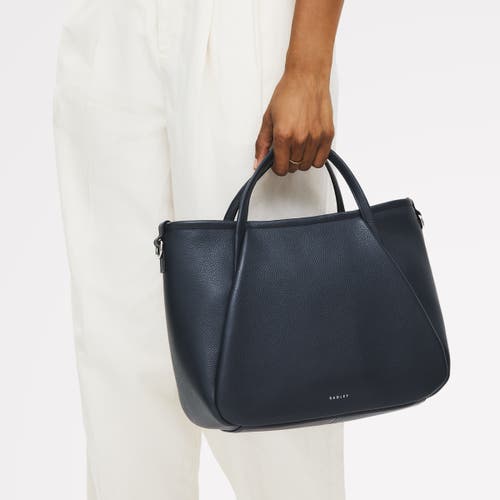 Radley Eastney Street Medium Ziptop Satchel Bag In Black