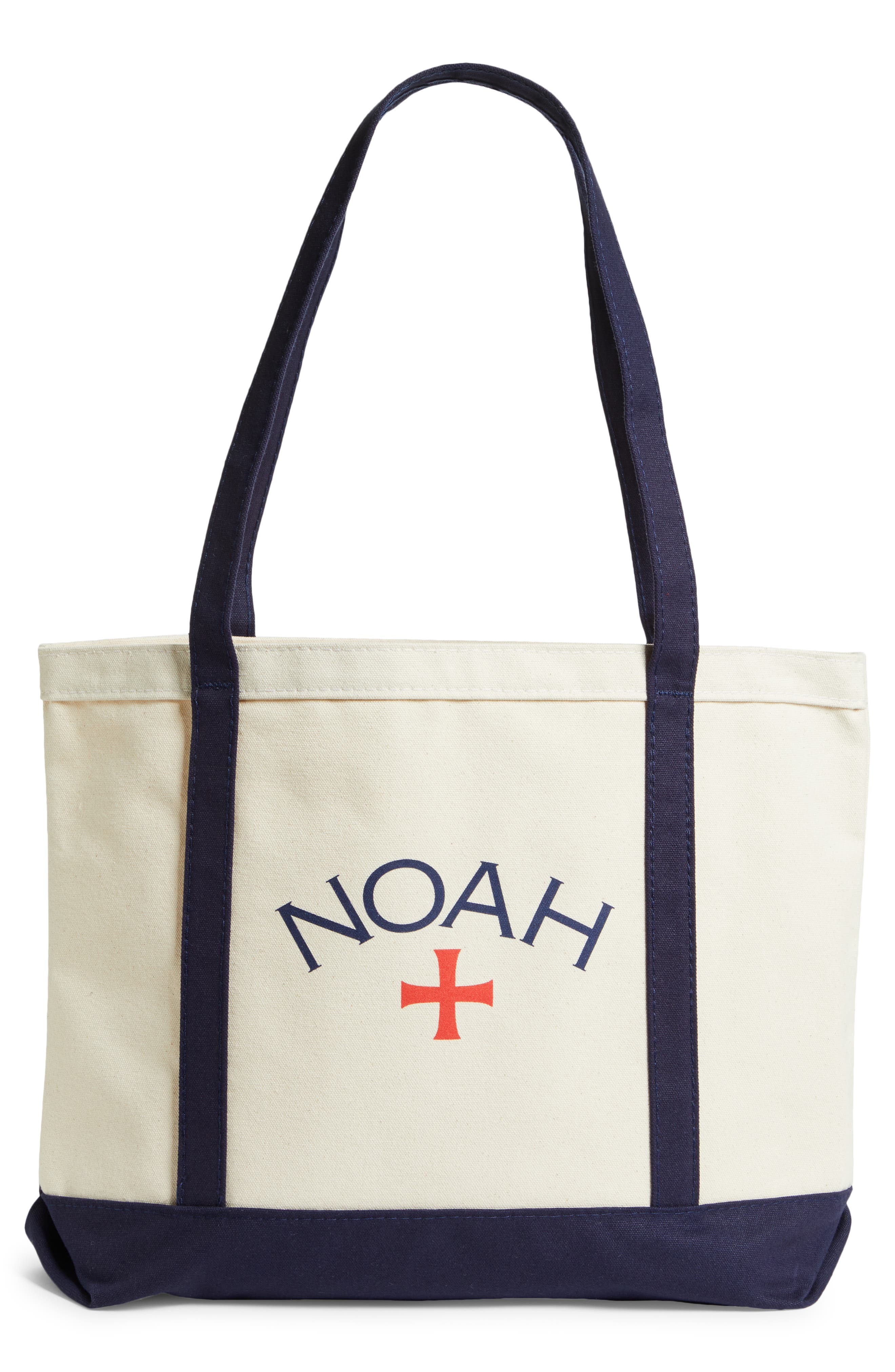 Noah Core Logo Canvas Tote, Main, color, 