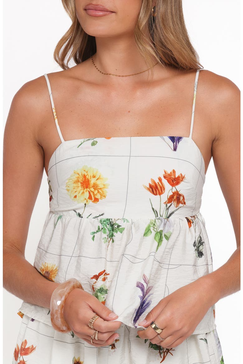 Emilie Cami & Shorts Set, Alternate, color, MULTI FLOWERS