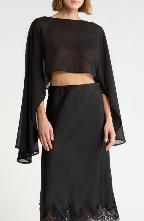 Sheer Poncho