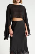 Renee C Sheer Poncho