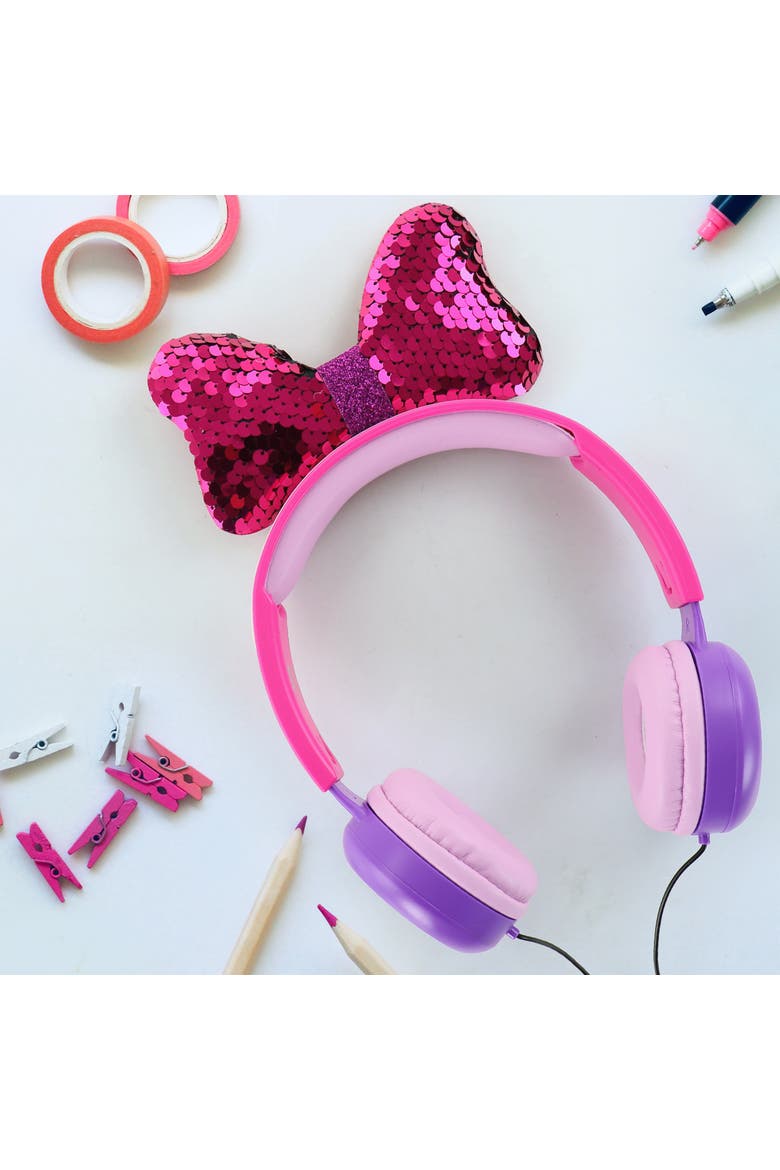 L.O.L. Surprise! Kid-Safe Diva Headphones, Alternate, color, Pink