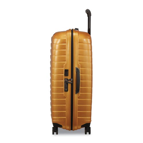 Samsonite Proxis Large Hardside Tsa Friendly Spinner In Honey Gold