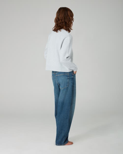 NAVYGREY NAVYGREY THE EASY-FIT SWEATSHIRT 