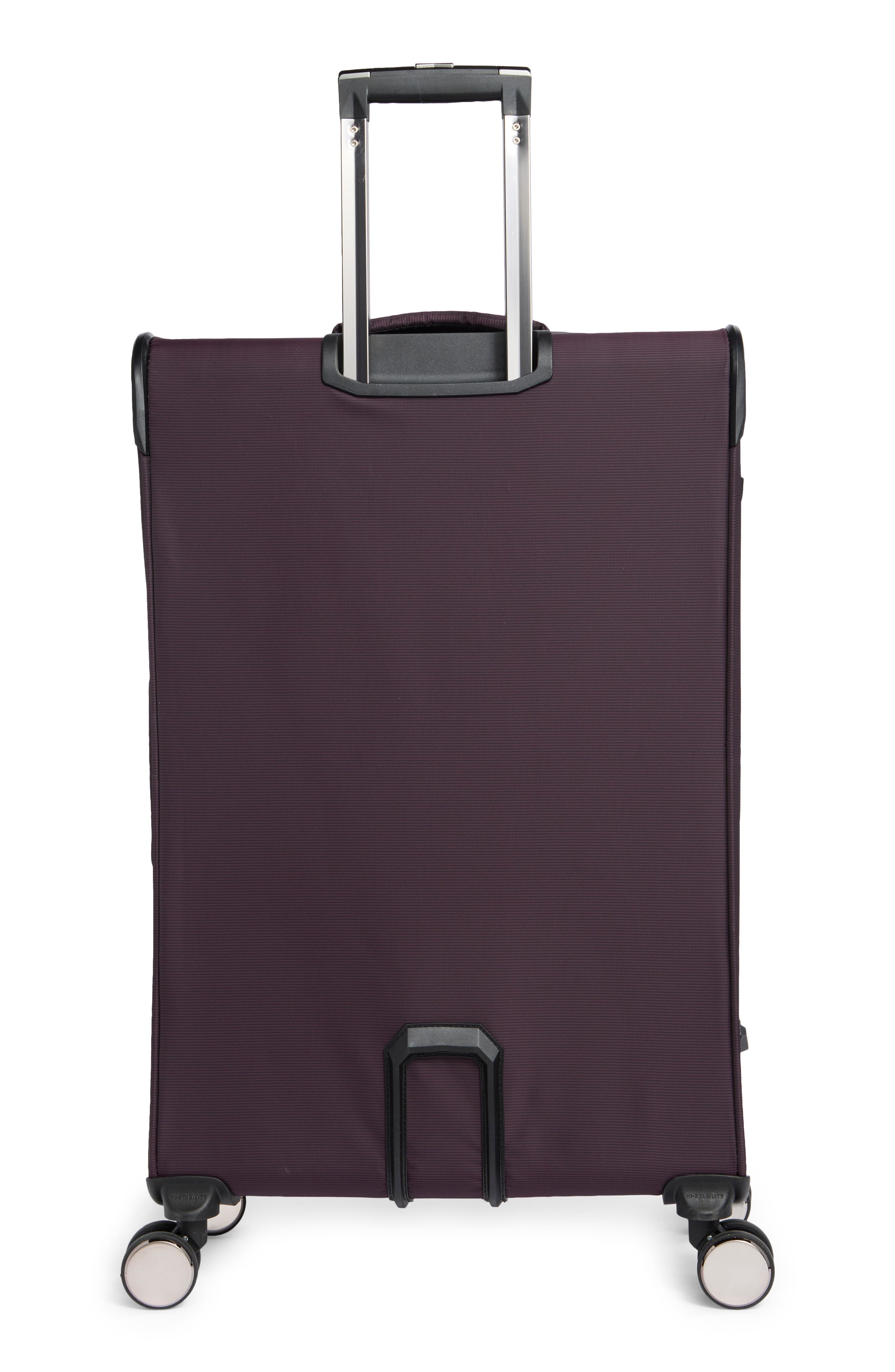 IT LUGGAGE Debutant Softshell Expandable Spinner Luggage, Alternate, color, Plum