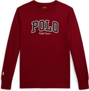 Polo Ralph Lauren Kids' Long Sleeve Cotton Jersey T-Shirt