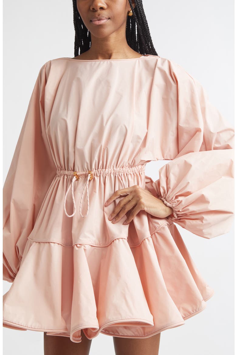 Alchemy Long Sleeve Minidress, Alternate, color, PEACH