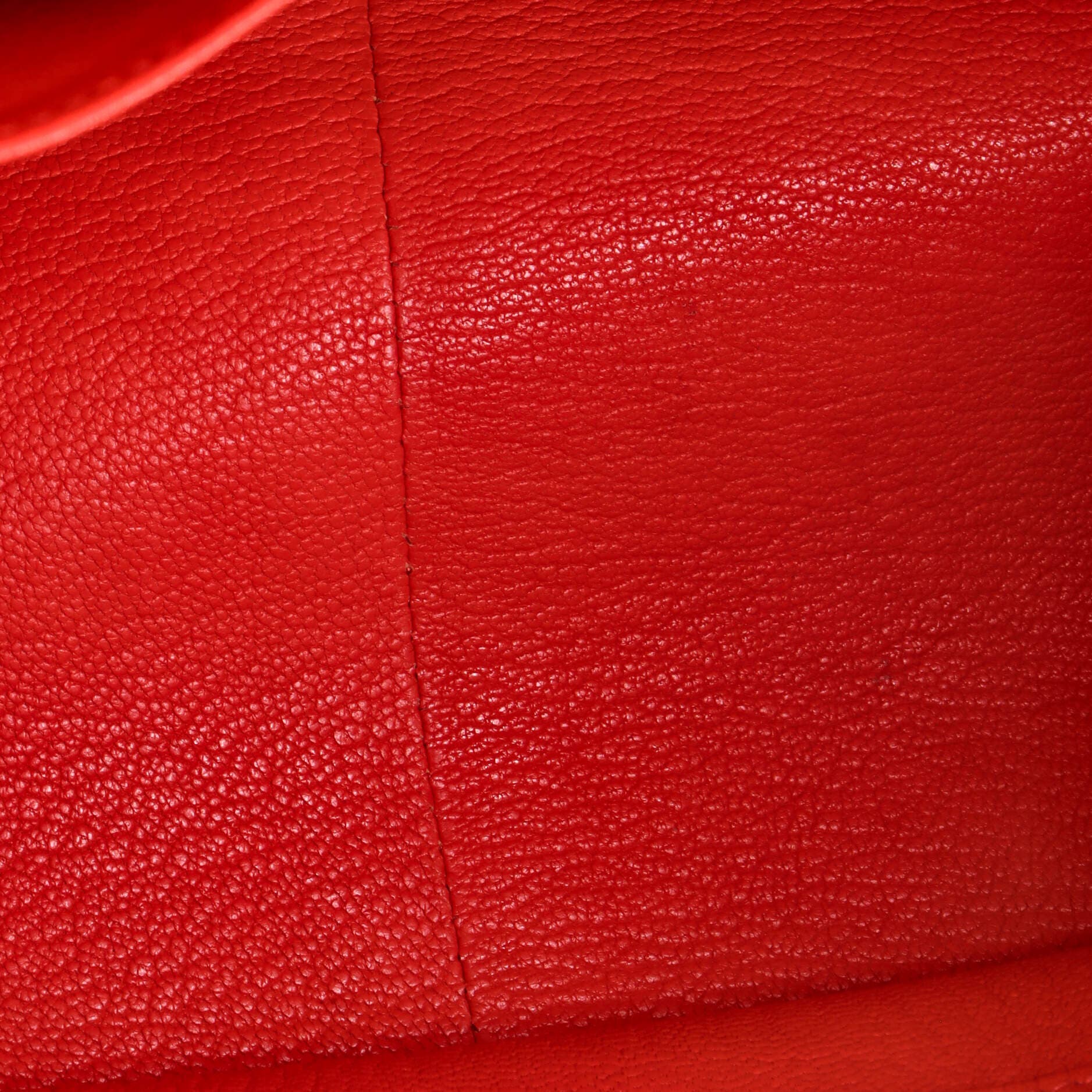 Pre-Owned Hermes Jypsiere Bag Clemence 34, Alternate, color, Rouge Casaque/Rose Jaipur