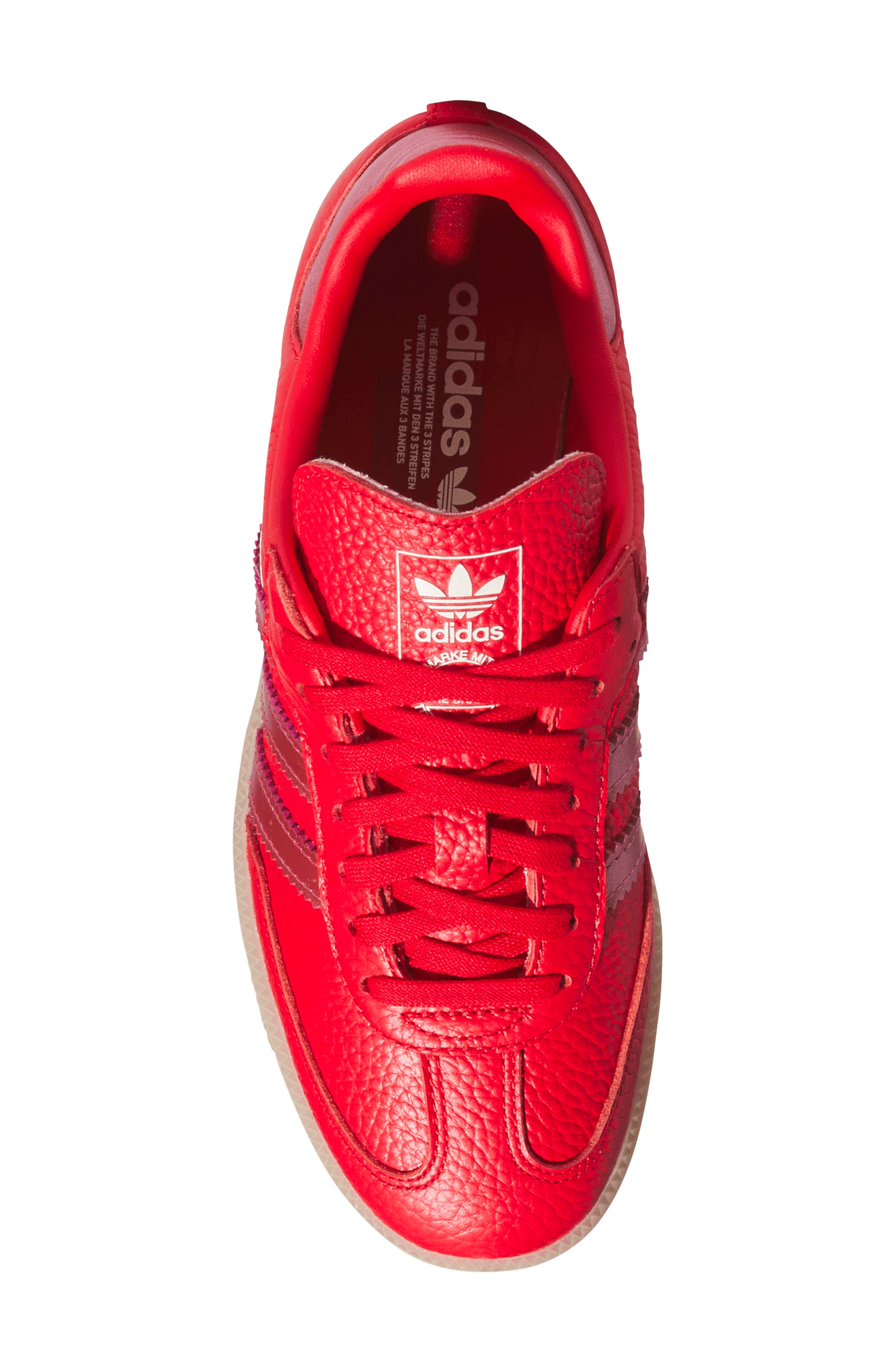 adidas Kids' Samba OG Sneaker, Alternate, color, Pure Ruby