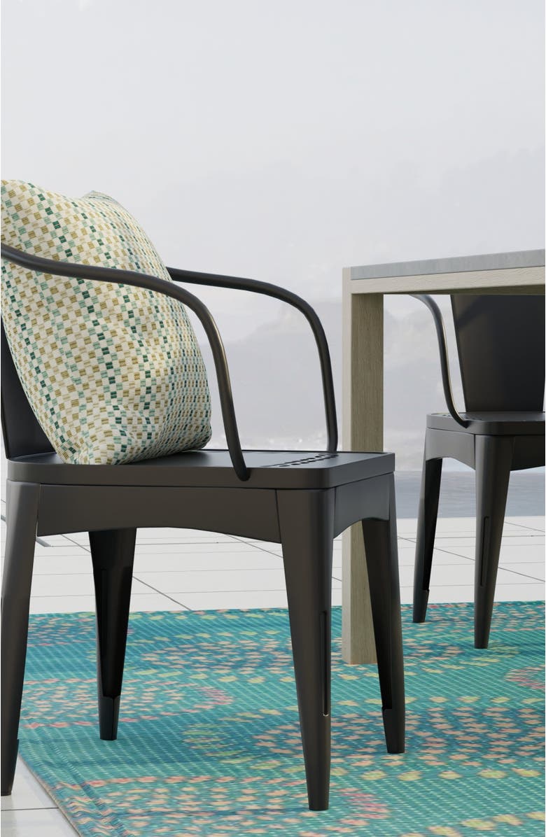 Mad Mats Molly Teal & Red, Alternate, color, Teal And Red