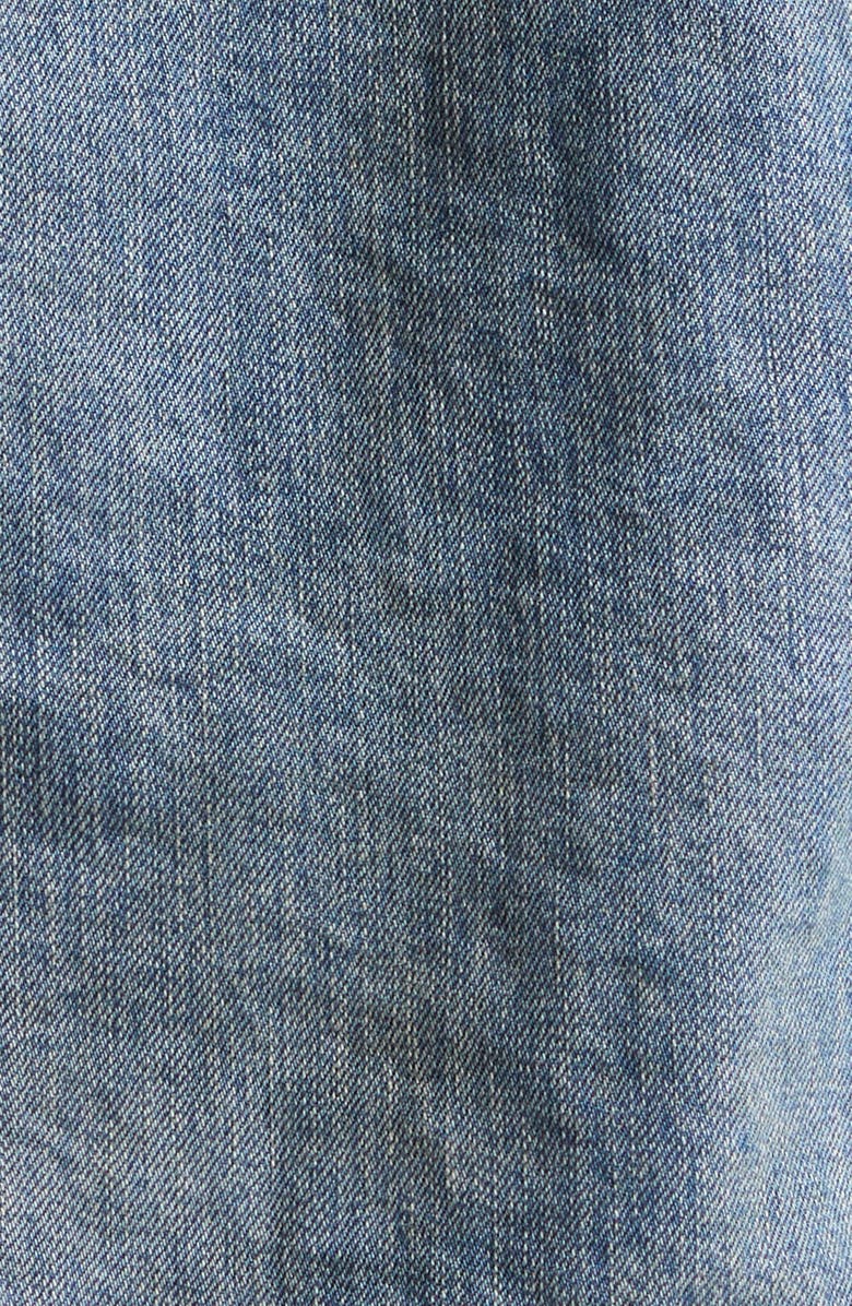 Rick Owens DRKSHDW Denim Trucker Jacket, Alternate, color, Vintage Wash