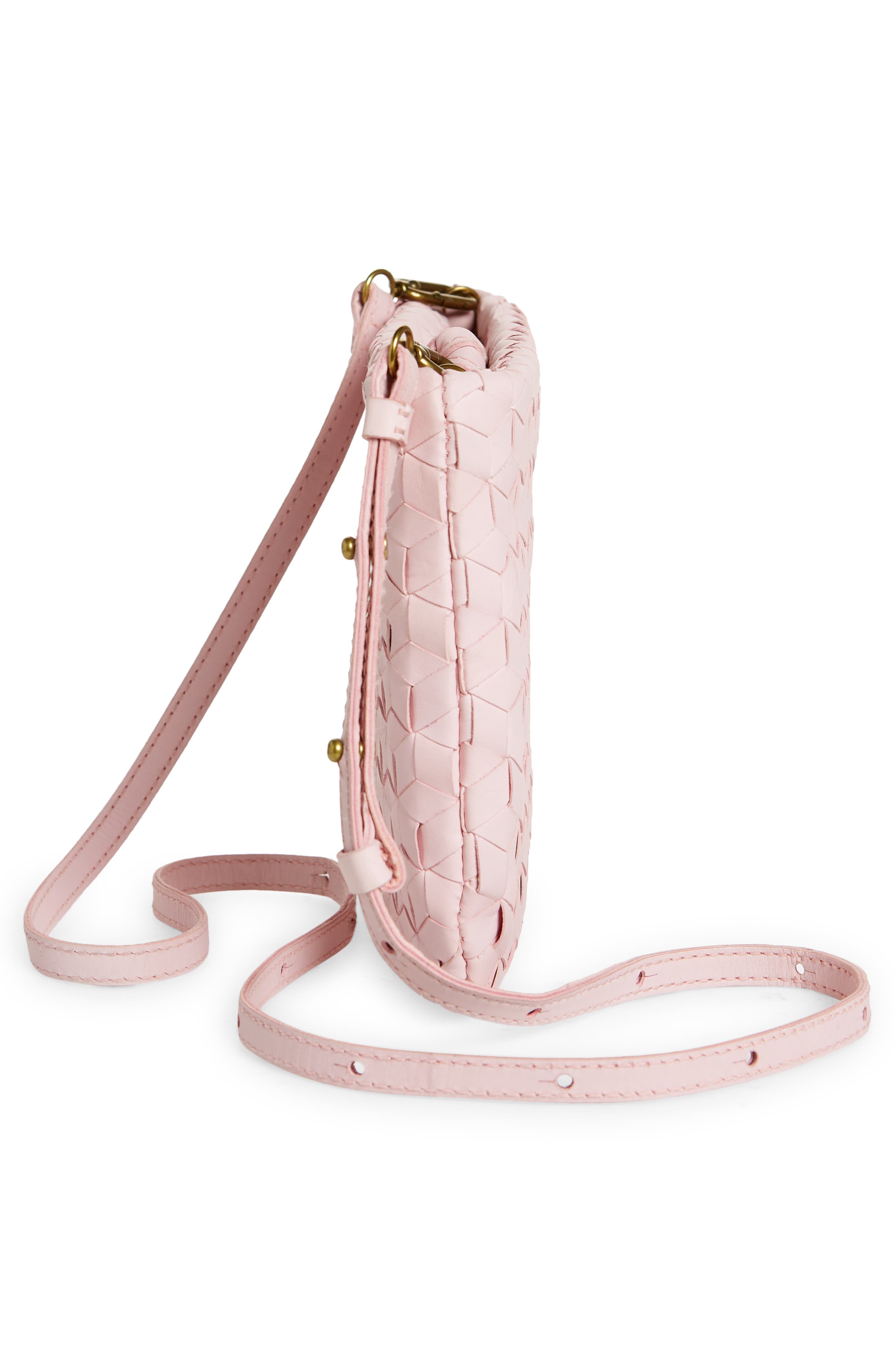 The Puff Woven Crossbody Bag, Alternate, color, SUBTLE BLOSSOM