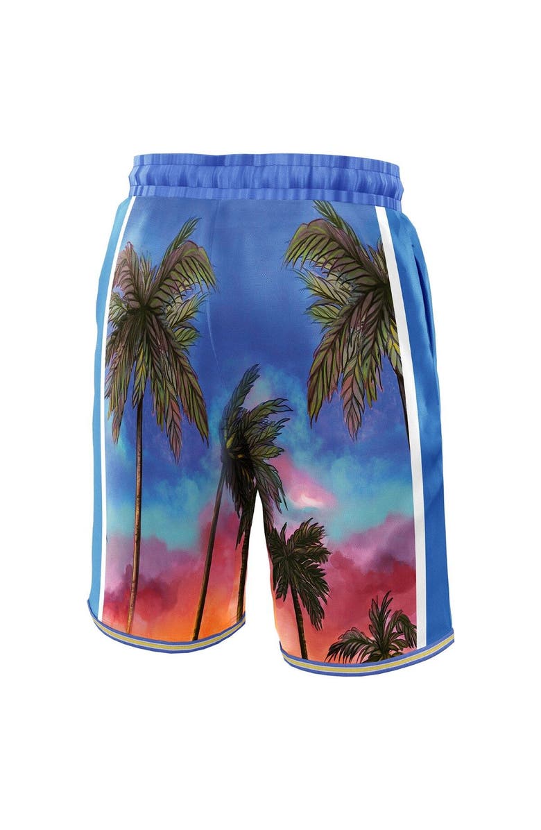 NBA X KIDSUPER Unisex NBA & KidSuper Studios by Fanatics Blue Miami Heat Hometown Shorts, Alternate, color, Blue