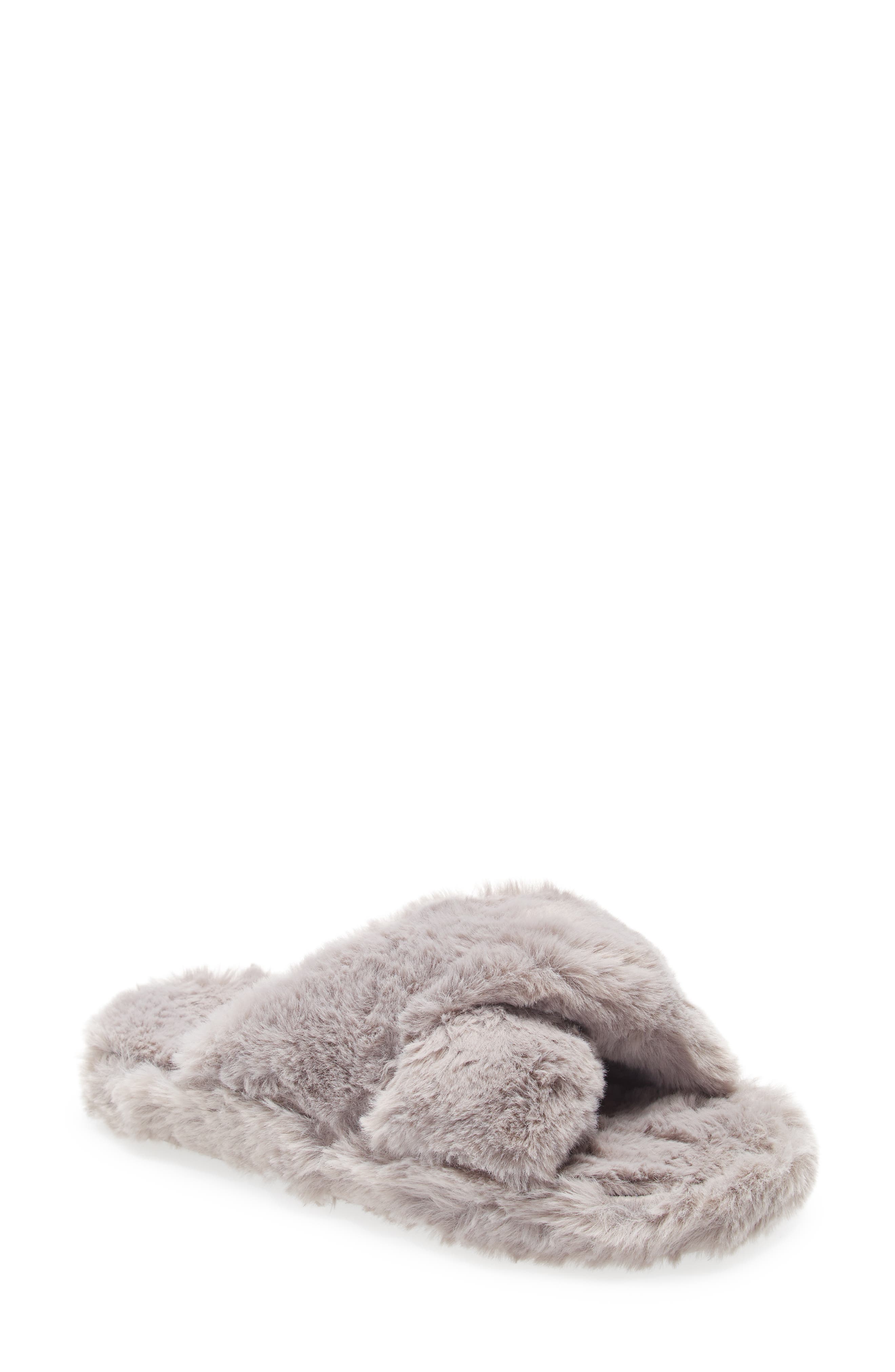 Ted Baker London Lopply Faux Fur Slipper (Women) | Nordstromrack