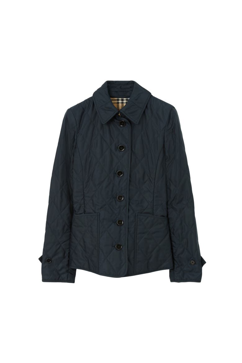 Quilted Thermoregulated Fernleigh Jacket, Alternate, color, Midnight black