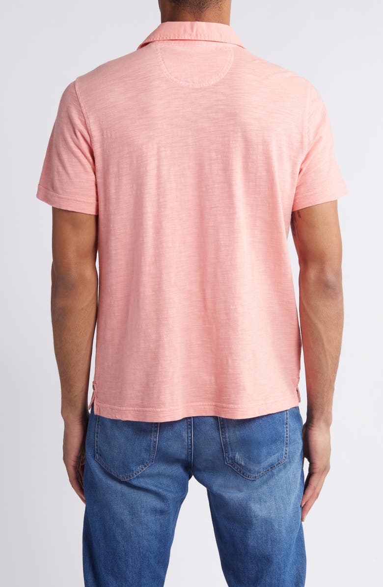 Tommy Bahama Beach Fade Cotton Slub Jersey Polo, Alternate, color, Shellrossa