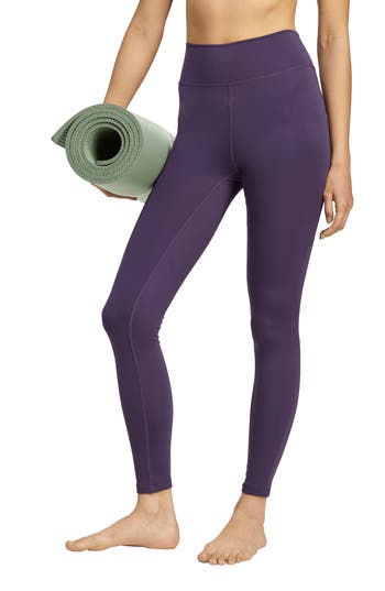 Adidas Originals Adidas Aeroready All Me Essentials Leggings In Purple