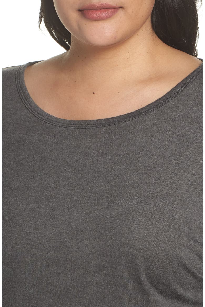 Dolman Sleeve Top, Alternate, color, BLACK