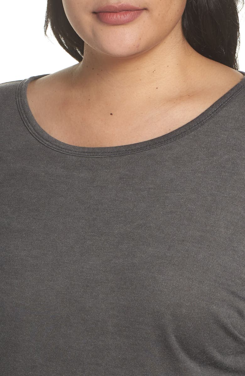 SLINK Jeans Dolman Sleeve Top, Alternate, color, Black