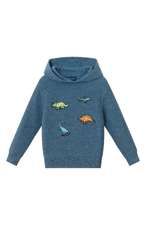 Kids' Dino Patch Hoodie (Toddler, Little Kid & Big Kid)