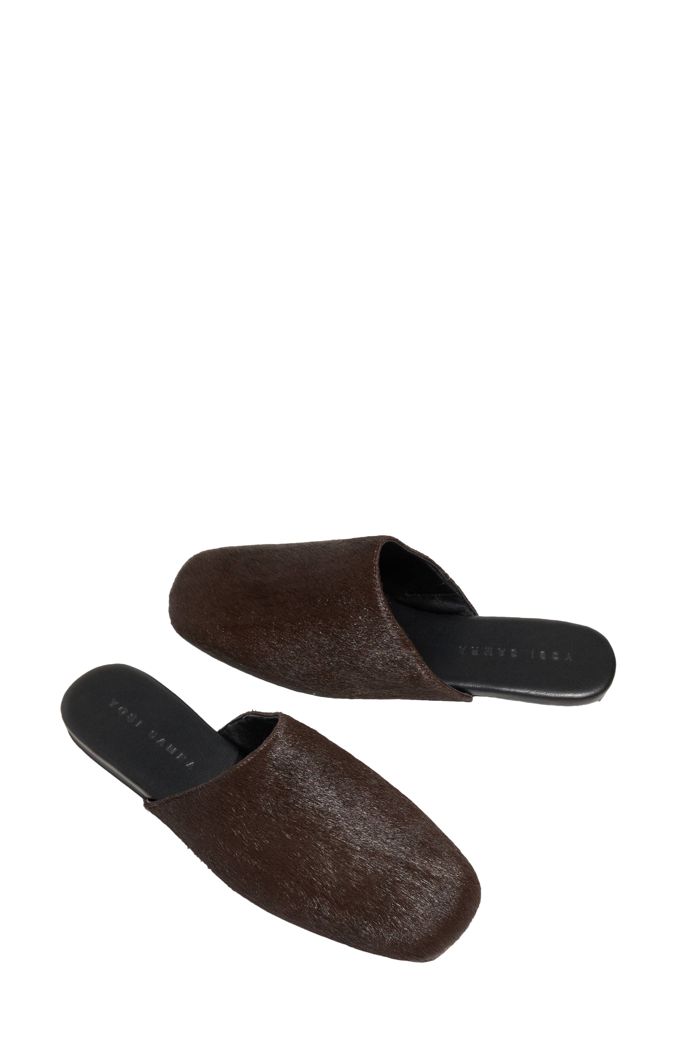 Waverly Mule, Alternate, color, CHOCOLATE