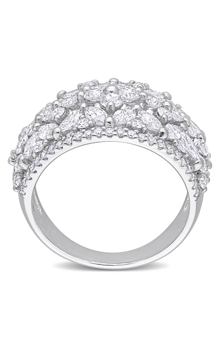 Julianna B. 3-1/4 CTW Lab-Grown Diamond Wide Band 14k, Alternate, color, 