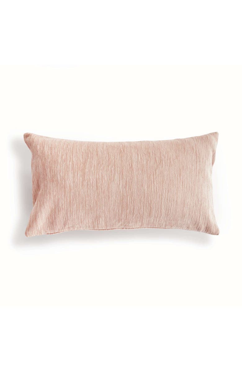Napa Home & Garden Suri Lumbar Indoor- Outdoor Pillow, Main, color, Pink