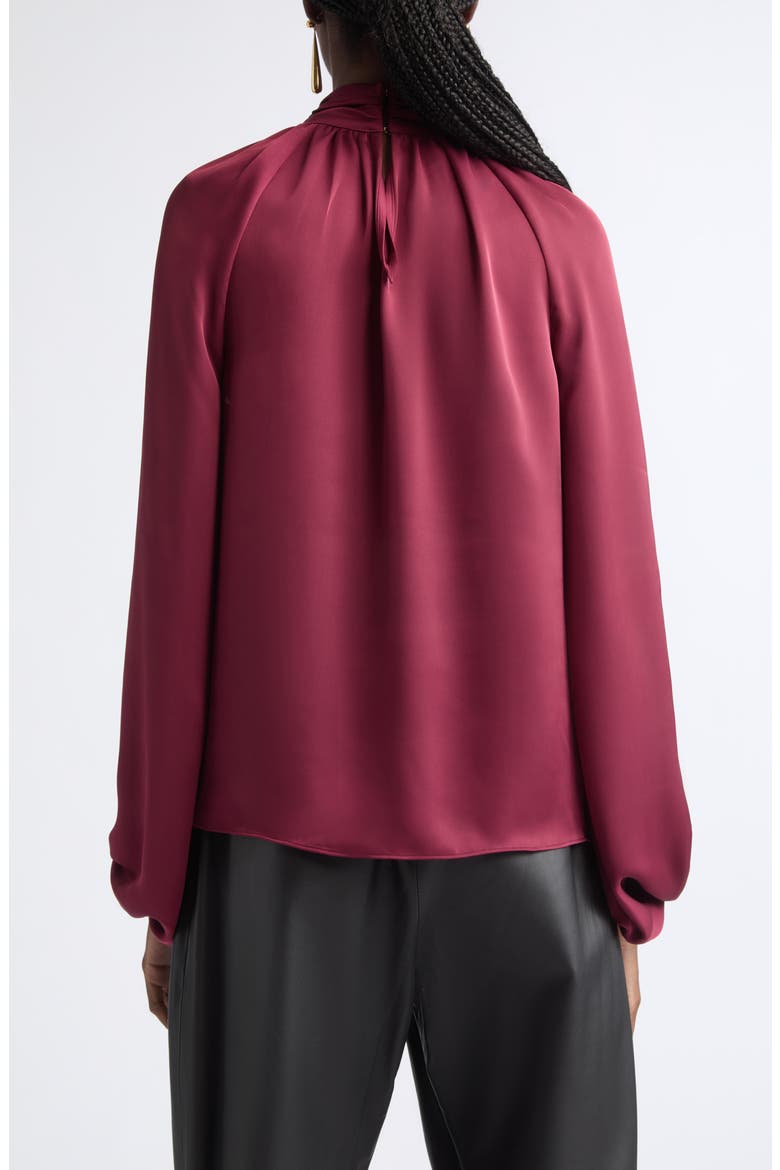 Emmy Recycled Polyester Top, Alternate, color, CRANBERRY