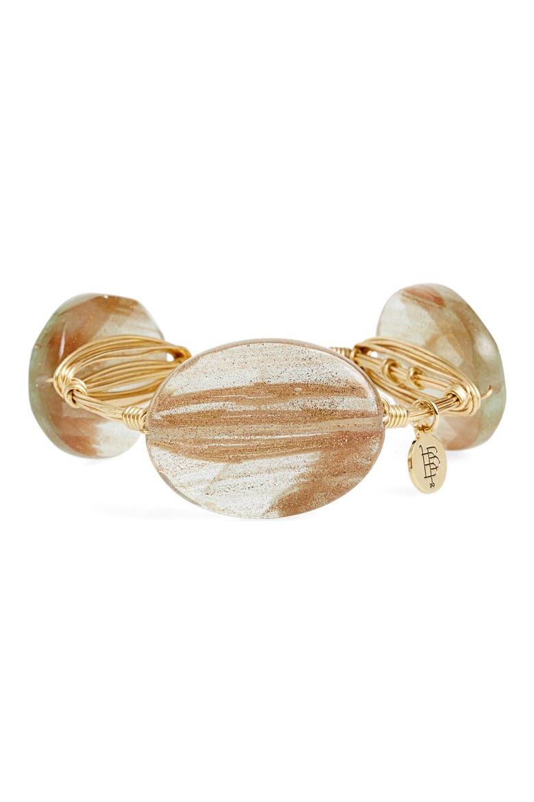 Medium Stone Bracelet, Alternate, color, NEUTRAL