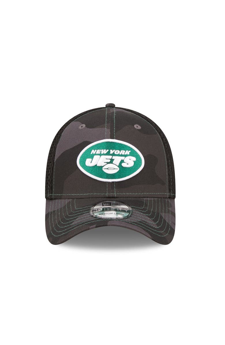 New Era Men's New Era Camo/Black New York Jets Logo Neo 39THIRTY Flex Hat, Alternate, color, Camo
