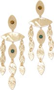 Ramy Brook Cleo Stone Chandelier Earrings