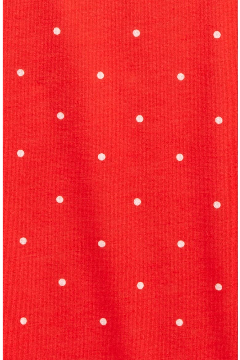Ruffle Nightgown, Alternate, color, RED SCARLET DOT