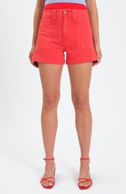 DAZE Valley High Waist Denim Shorts