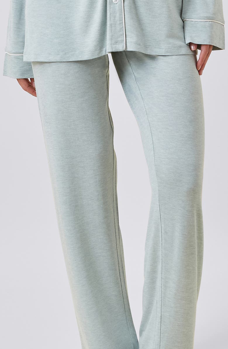 Papinelle Kate Pajamas, Alternate, color, Sage