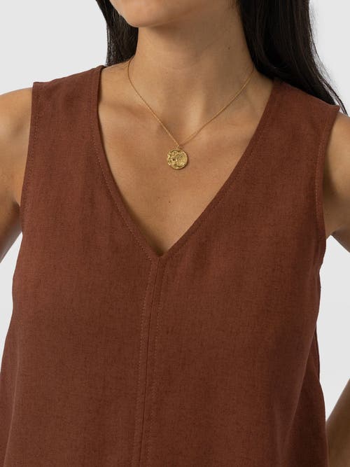 Saint + Sofia Corinne V Neck Tunic